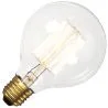 Carbon Filament Globe Bulb | E27 Dimmable | 40W 95mm 