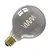Calex | LED filament | Large socket E27 | G95 | Titanium | 4W