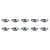 10x Halogen Spot 12V | G53 Dimmable | 75W 58mm