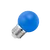 Lighto | LED Golf Ball Bulb Plastic | E27 | 1W Blue