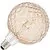 Bailey Pine | LED Globe Bulb | E27 Dimmable | 3W (replaces 20W) 125mm