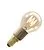Calex | LED filament | Small fitting E14 | P45 Ball | Gold | 4W | 3-step dimming