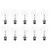 10x Incandescent Light Bulb | B22d Dimmable | 60W