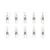 10x Halogen capsule bulb 12V 10W G4