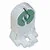 Fixture fluorescent tube G13 cap base