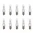 10x Halogen Halolux Ceram | E14 Dimmable | 150W