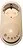 Socket dimmer LED/halogen/incandescent 230v wit 5-150w