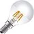 Lighto | LED filament crown mirror bulb | Small E14 fitting | Golf ball bulb | Clear | 45mm | 4W