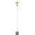 Floor light Concrete Straight E27 white